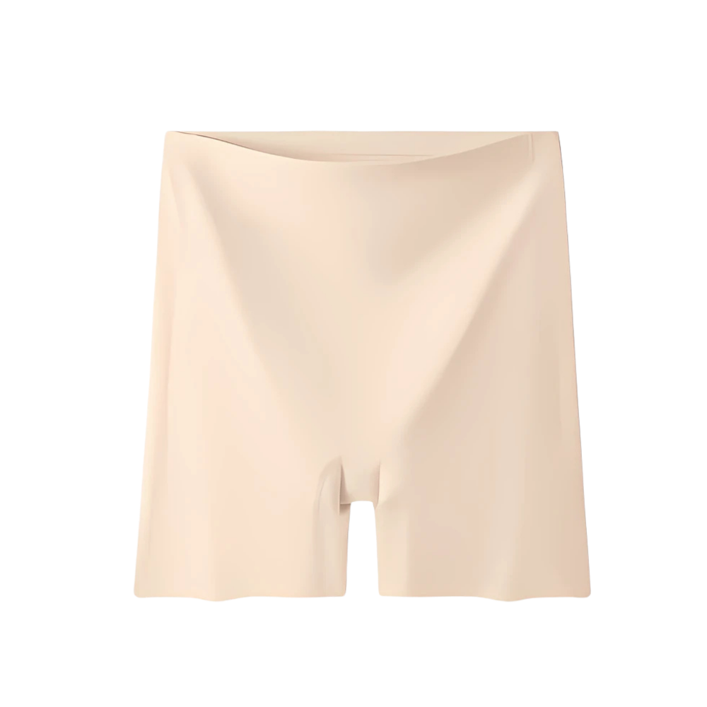 Mångsidiga, sömlösa formshorts -Beige - Ozerty