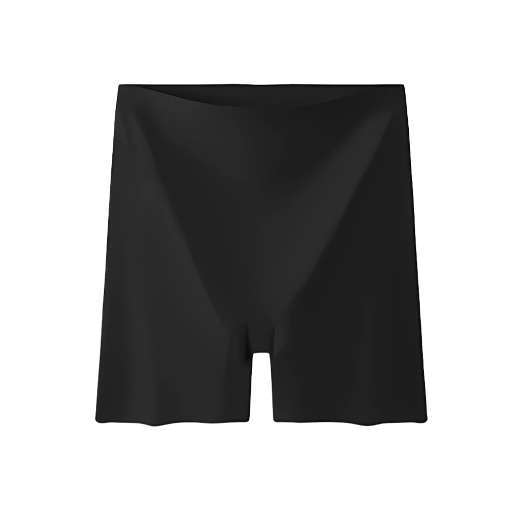 Mångsidiga, sömlösa formshorts -Svart - Ozerty
