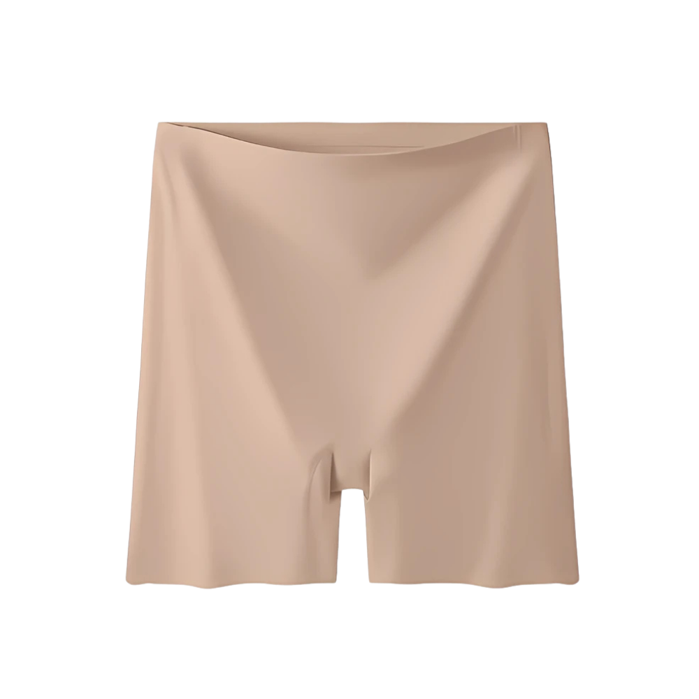 Mångsidiga, sömlösa formshorts -Khakifärgad - Ozerty