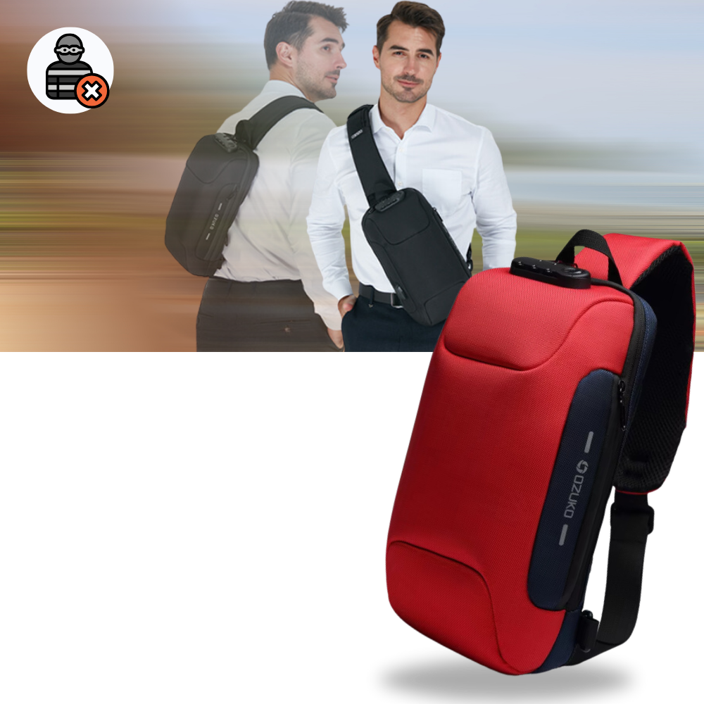 Säker Charge Crossbody-väska - Ozerty