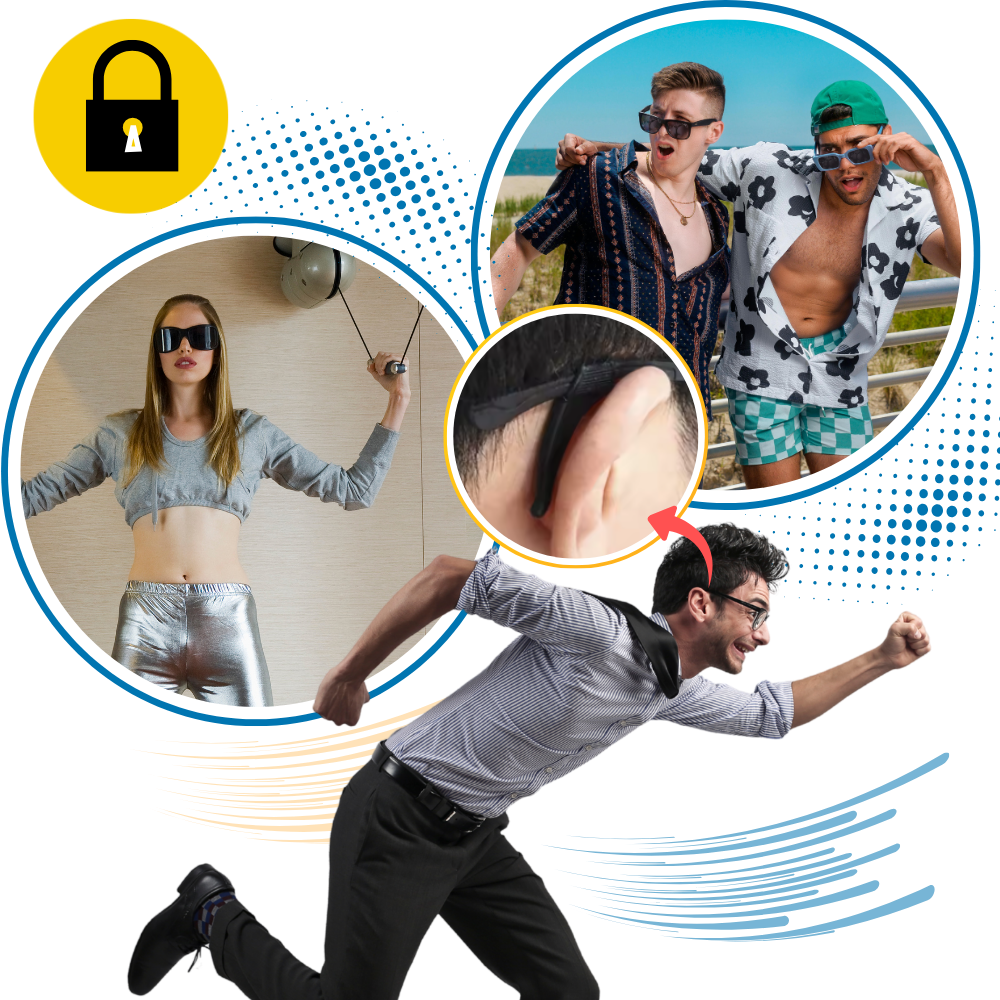 Säkra Glasögonskuddar - Ozerty