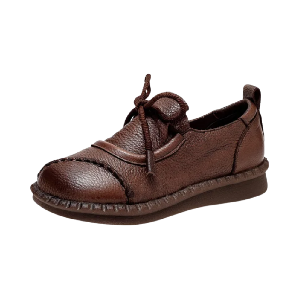 Stötdämpande loafers med plattform -Brun/EU35/US5/UK2Brun/EU36/US6/UK3Brun/EU37/US6.5/UK4Brun/EU38/US7/UK5Brun/EU39/US7.5/UK6Brun/EU40/US8/UK7 - Ozerty