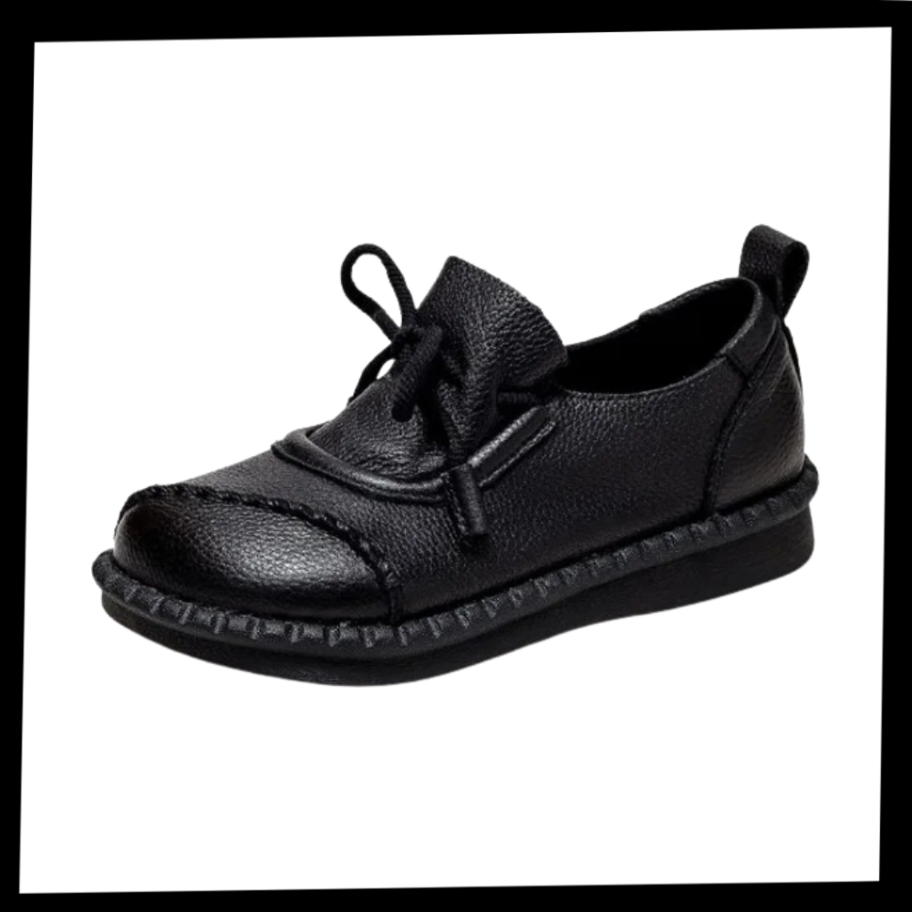Stötdämpande loafers med plattform - Ozerty