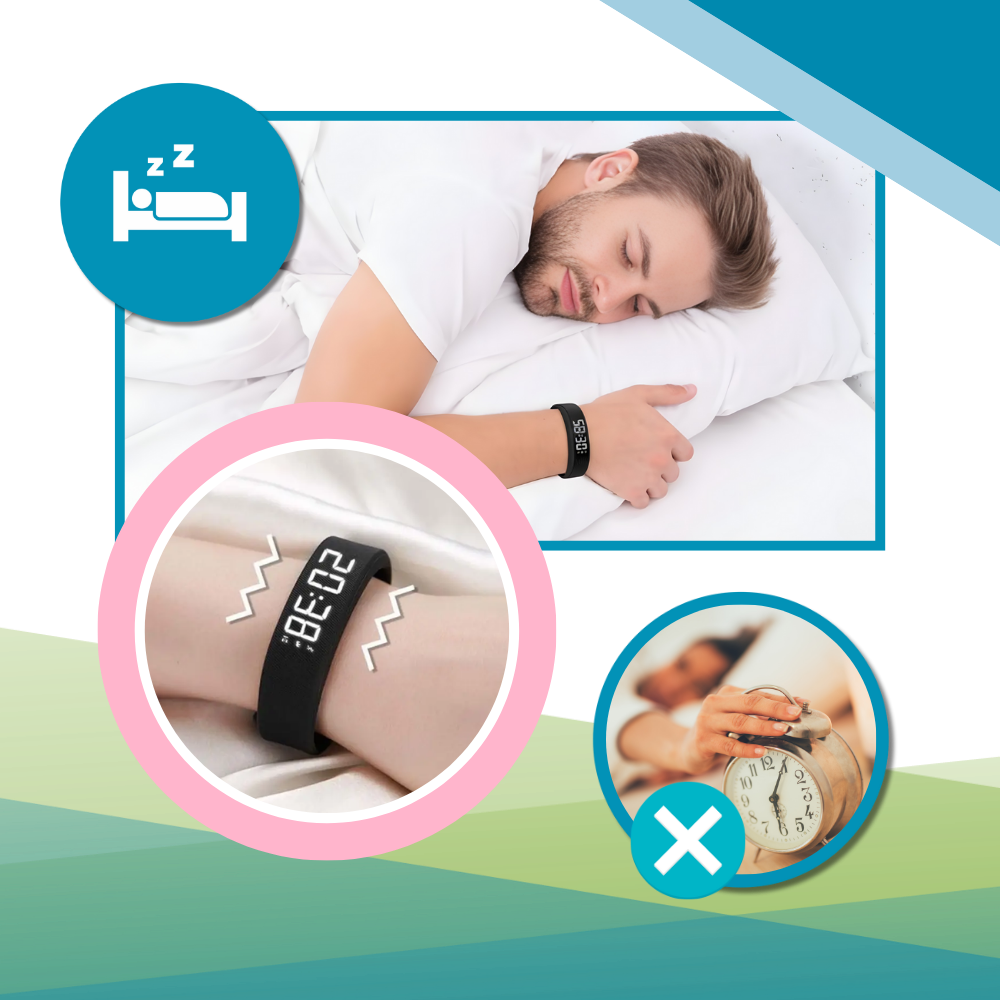 Tyst armbandsväckarklocka - Ozerty