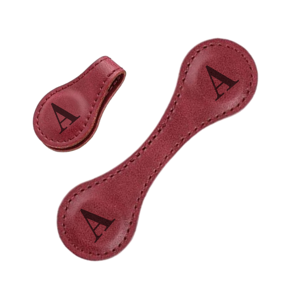 Snyggt personligt magnetiskt bokmärke i läder -Röd/ARöd/BRöd/CRöd/DRöd/ERöd/FRöd/GRöd/HRöd/IRöd/JRöd/KRöd/LRöd/MRöd/NRöd/ORöd/PRöd/QRöd/RRöd/SRöd/TRöd/URöd/VRöd/WRöd/XRöd/YRöd/Z - Ozerty