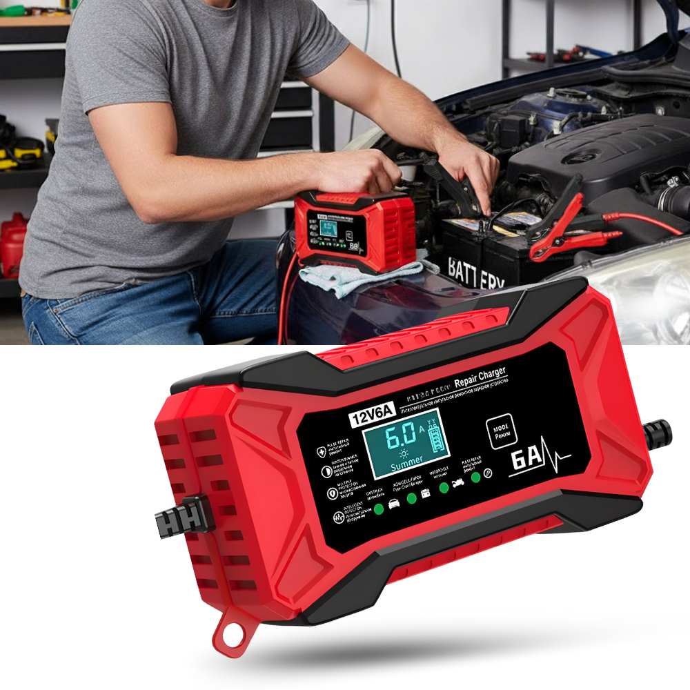 Smart 12V batteriladdare - Ozerty