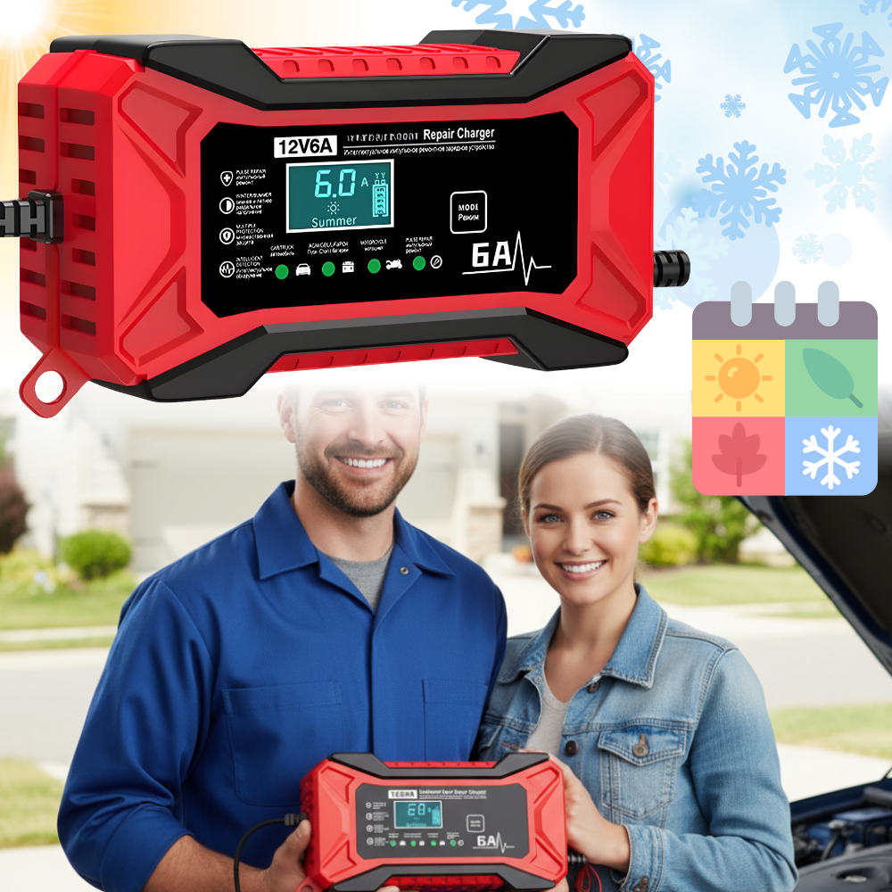 Smart 12V batteriladdare - Ozerty