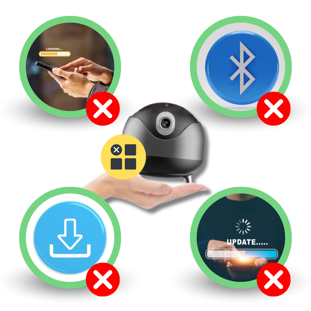 Smart auto 360 följande stativ - Ozerty