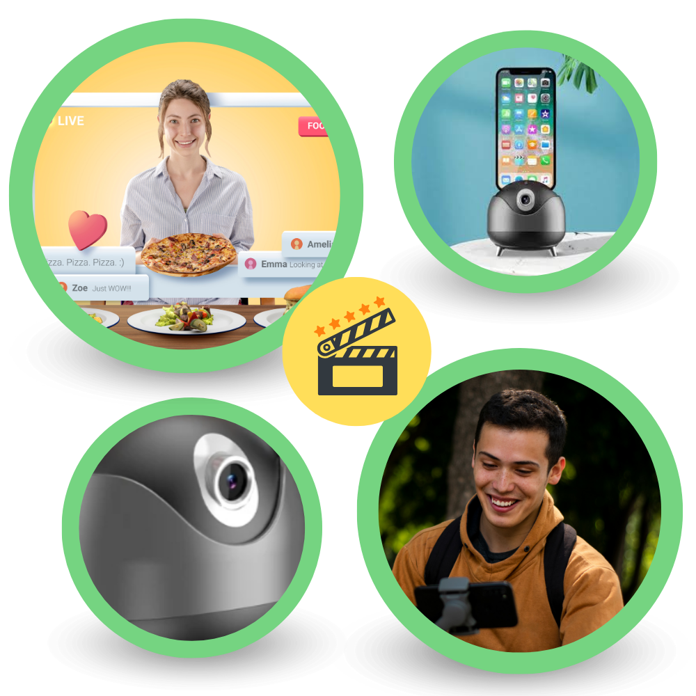 Smart auto 360 följande stativ - Ozerty