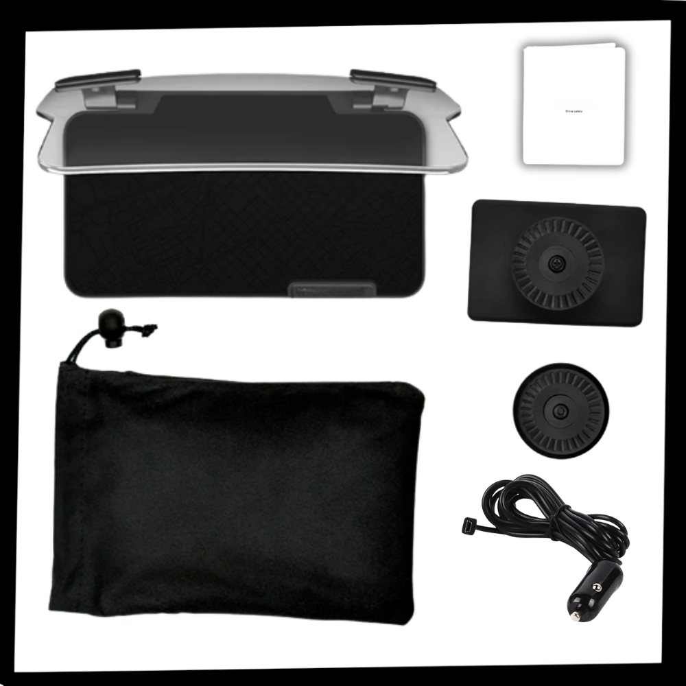 Smart Bil-HUD för Instrumentbrädan - Ozerty