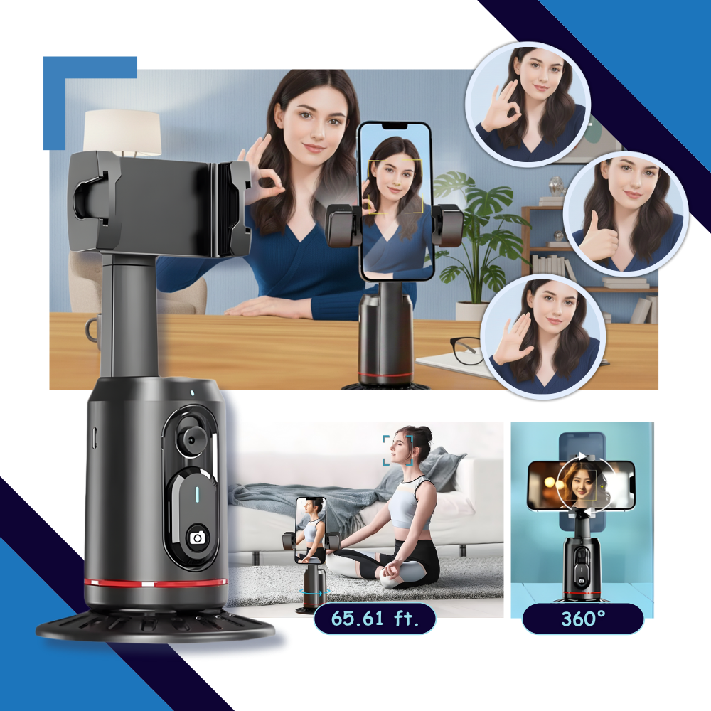 Smart mobilstativ med ansiktsspårning - Ozerty