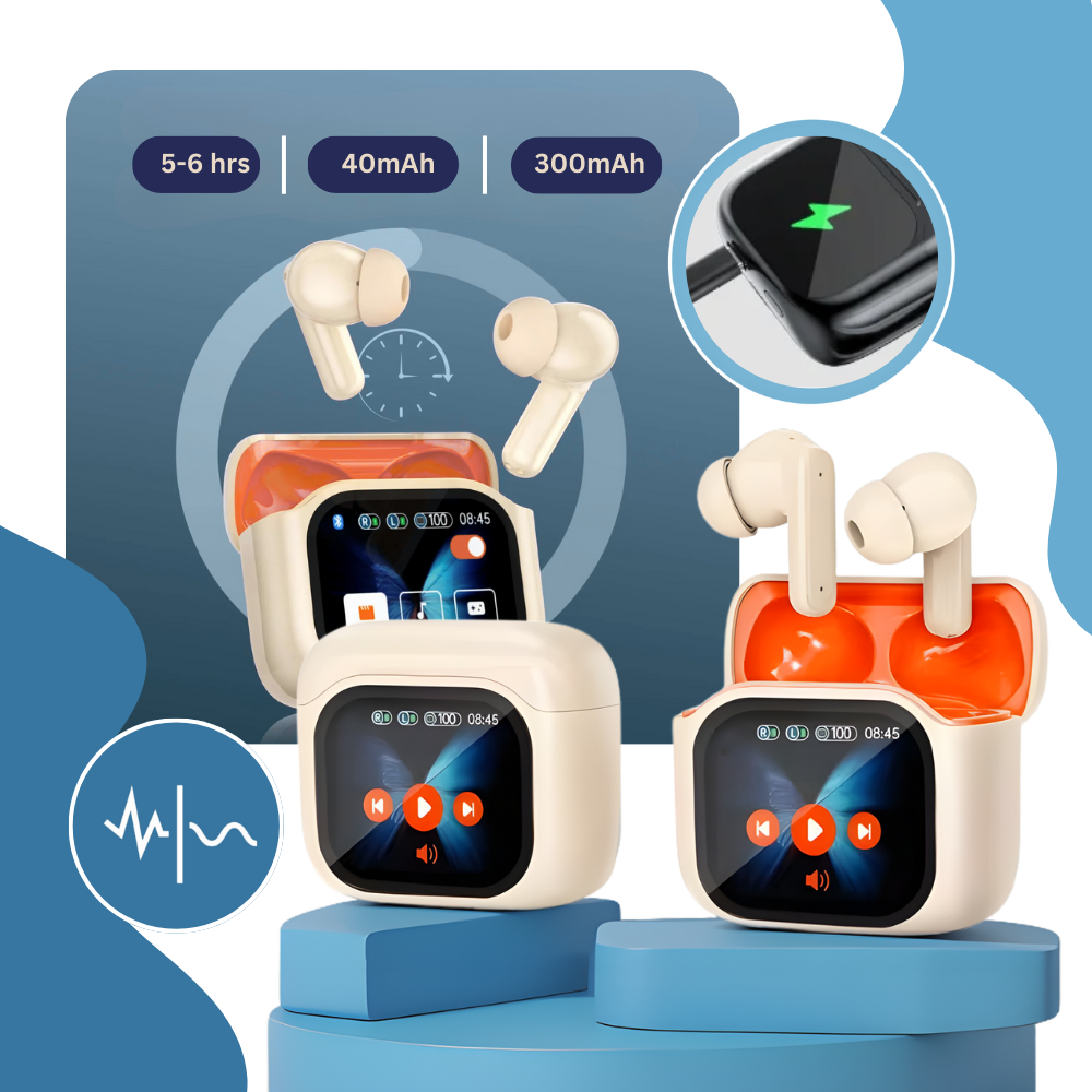 Smarta öronsnäckor med brusreducering - Ozerty
