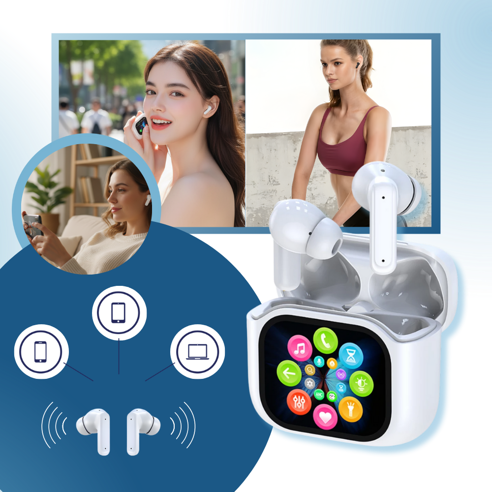 Smarta öronsnäckor med brusreducering - Ozerty