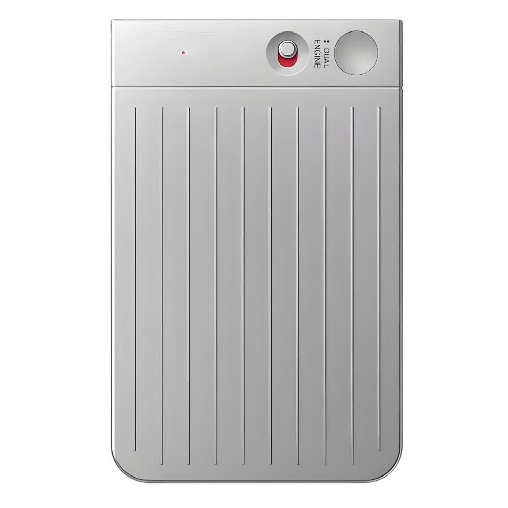 Smart röstinspelare med transkribering -Silver - Ozerty