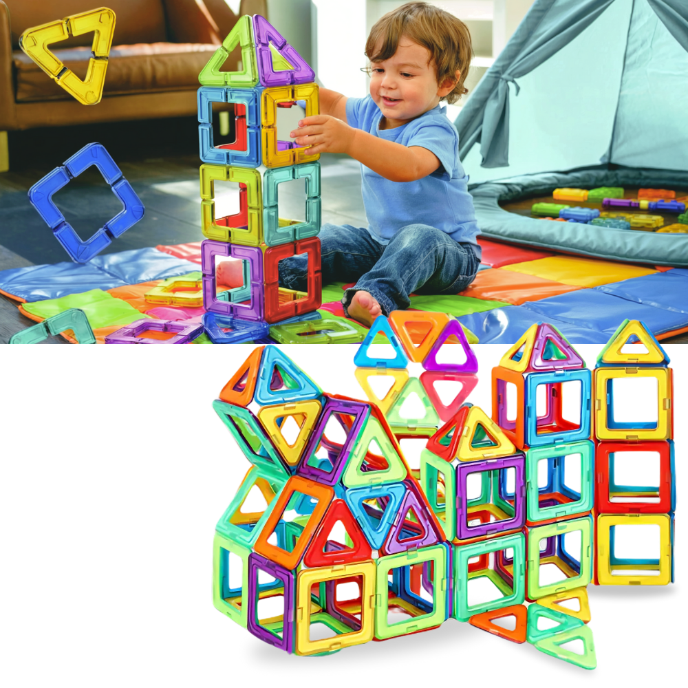 Snap & Build Magnetiska Blocken - Ozerty