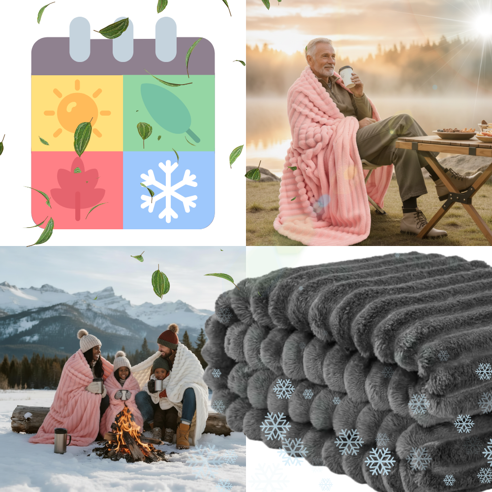Mjuk och mysig flanellfilt - Ozerty