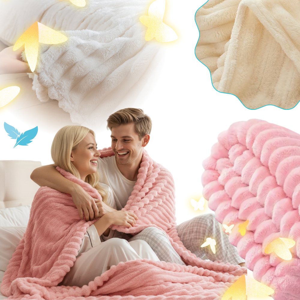 Mjuk och mysig flanellfilt - Ozerty