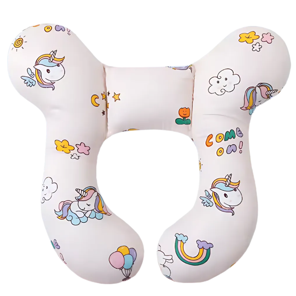 SoftNest babykudde -Rosa häst - Ozerty