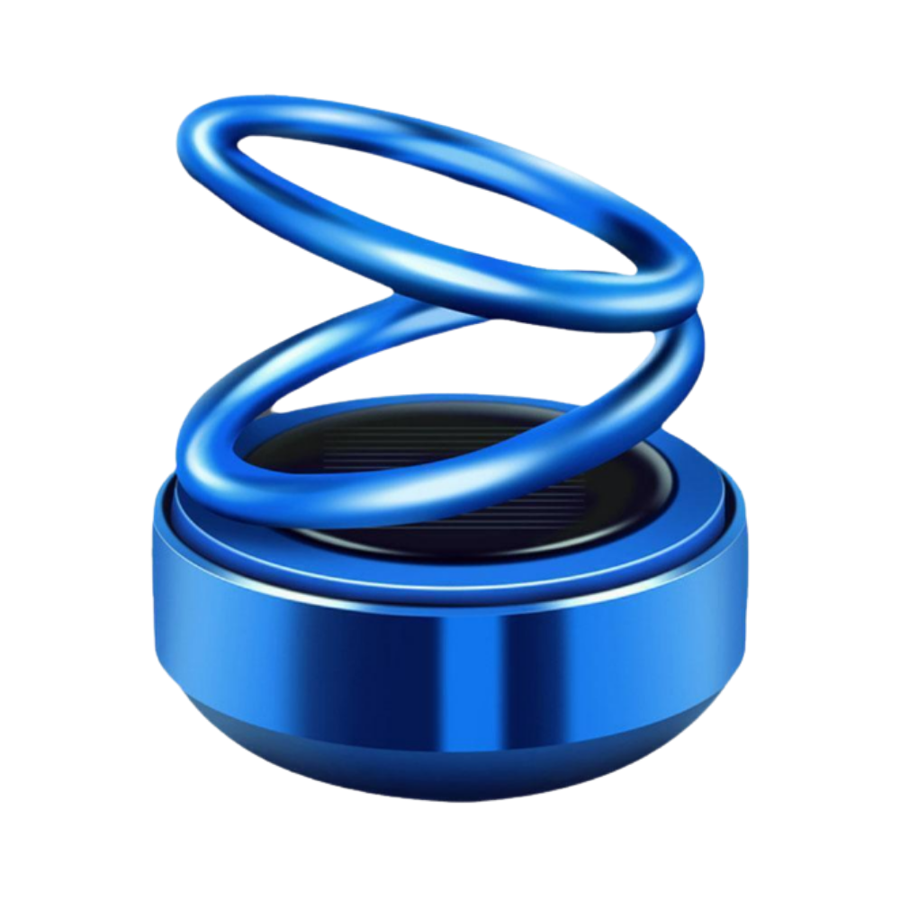 Solcellsdriven bilvärmare -Blå - Ozerty