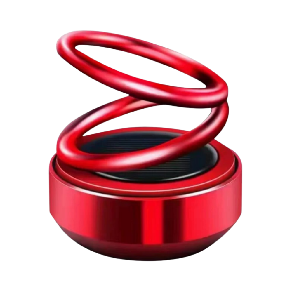 Solcellsdriven bilvärmare -Röd - Ozerty