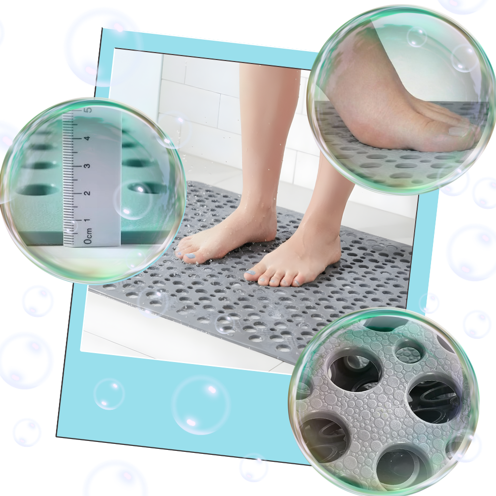 Lugnande säkerhetsbadrumsmatta - Ozerty