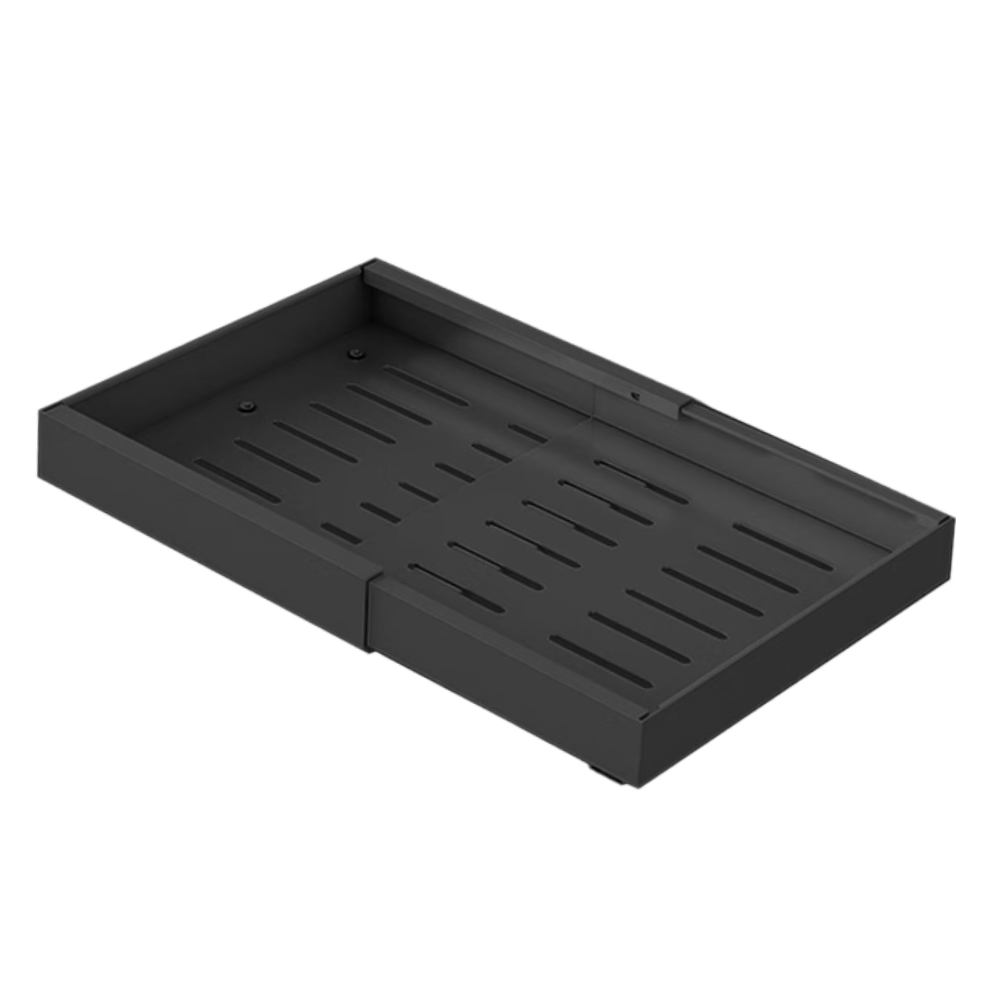Utdragbar skåporganisatör -Svart/Stor - Ozerty