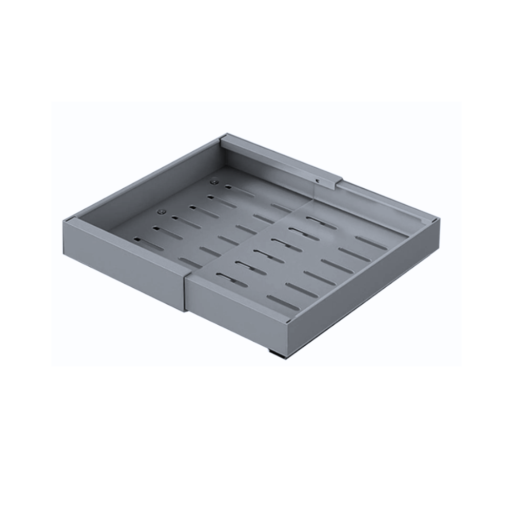 Utdragbar skåporganisatör -Grå/Liten - Ozerty