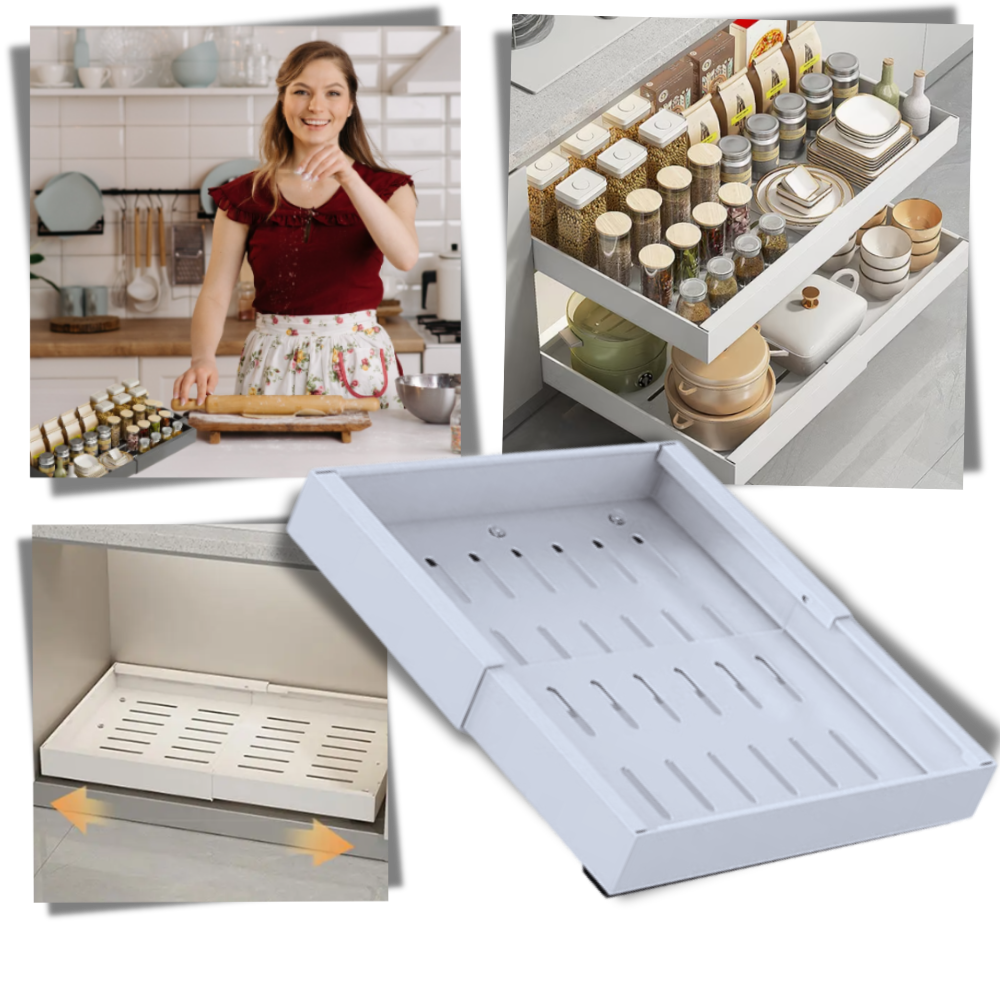 Utdragbar skåporganisatör - Ozerty