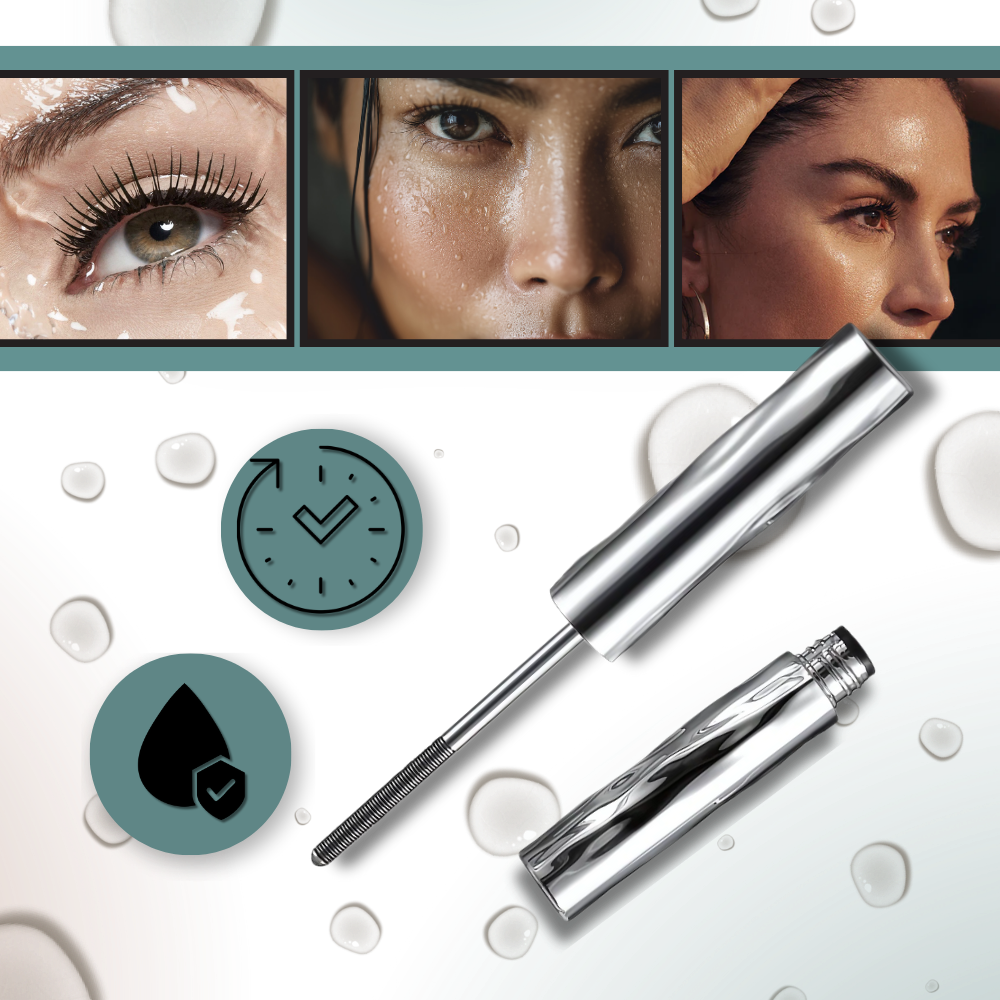 Mascara med stålborste för längre fransar - Ozerty