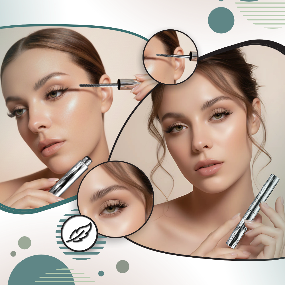 Mascara med stålborste för längre fransar - Ozerty