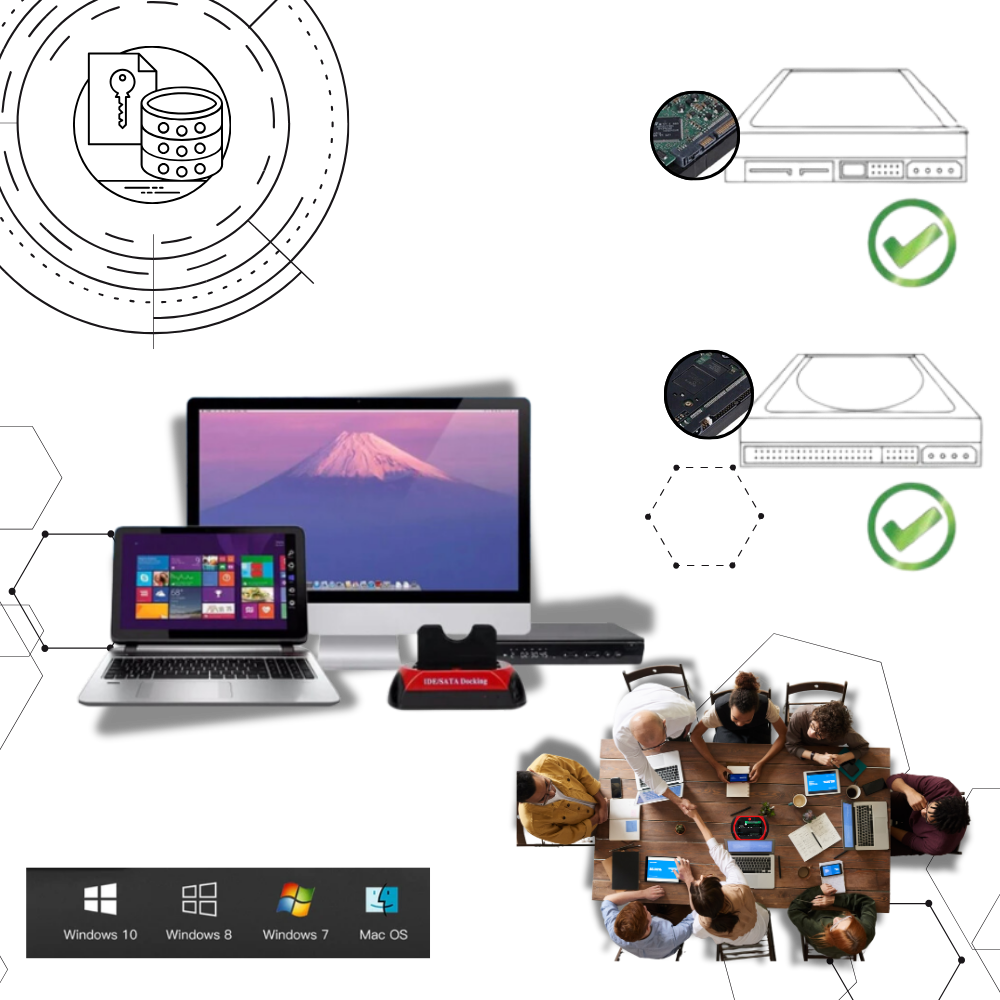 HDD-dockningsstation - Ozerty