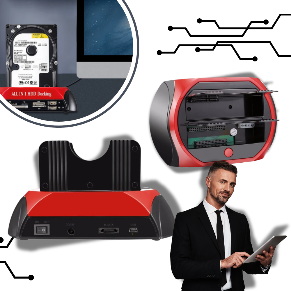 HDD-dockningsstation - Ozerty