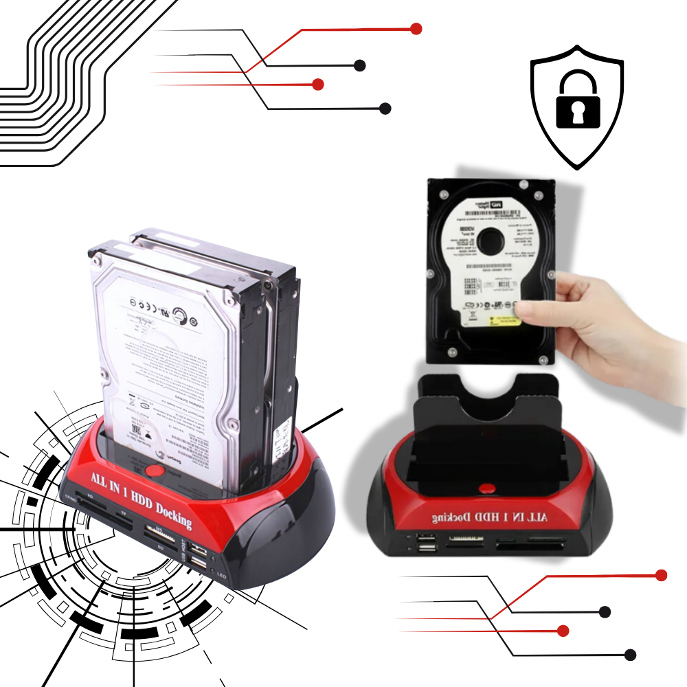 HDD-dockningsstation - Ozerty