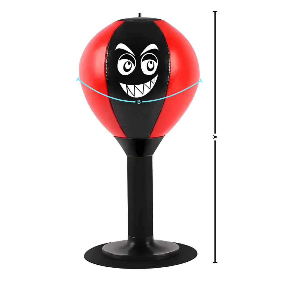 Stressavlastande boxningsboll för skrivbordet - Ozerty