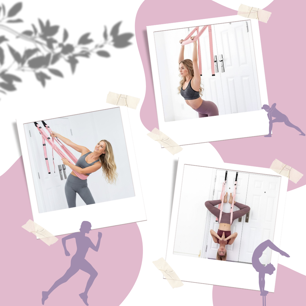 Stark justerbar yogahängmatta - Ozerty