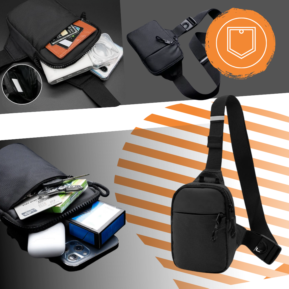 Trendig liten slingväska - Ozerty