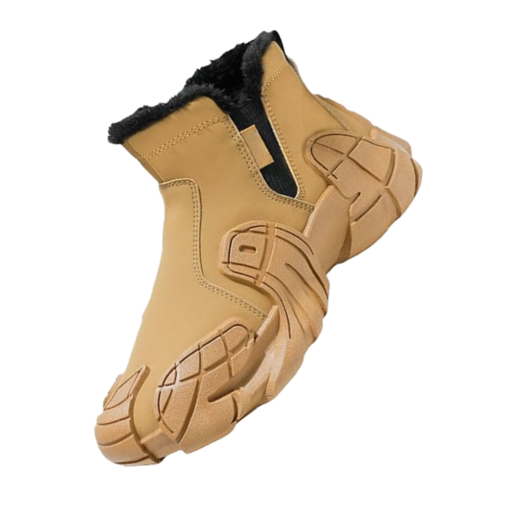 Snygga vattentäta herrstövlar -Khakifärgad - Ozerty