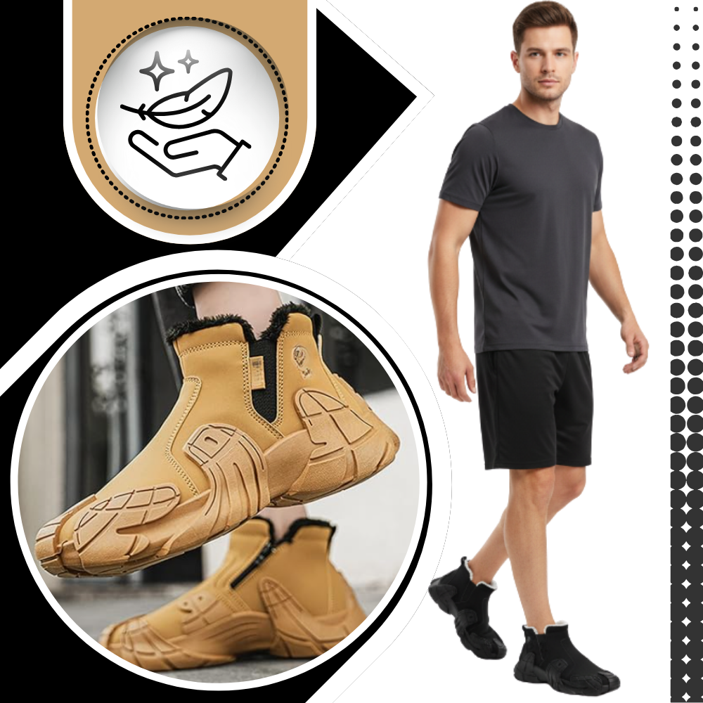 Snygga vattentäta herrstövlar - Ozerty