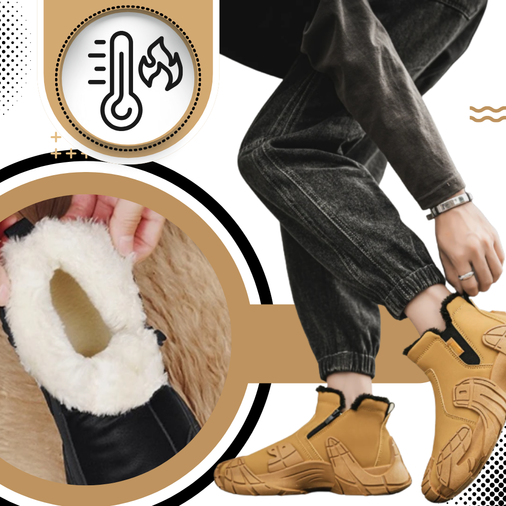 Snygga vattentäta herrstövlar - Ozerty