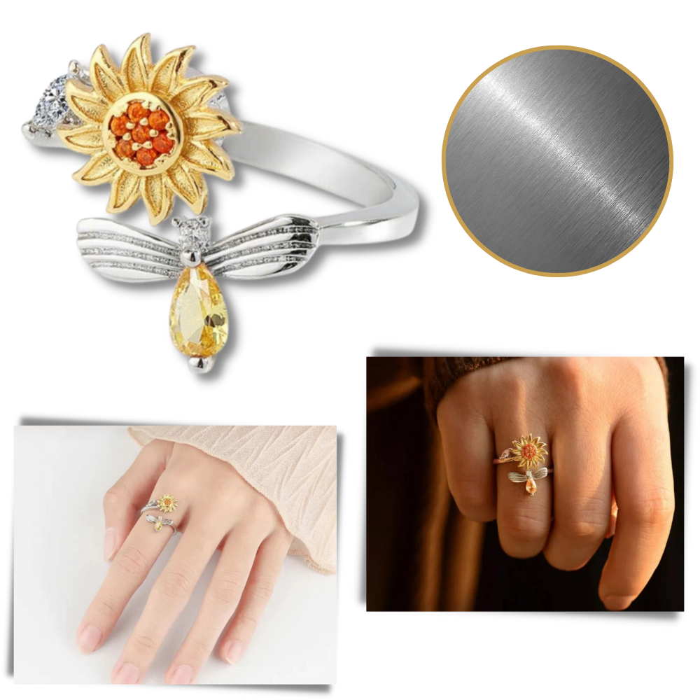 Fidget-ring solros - Ozerty