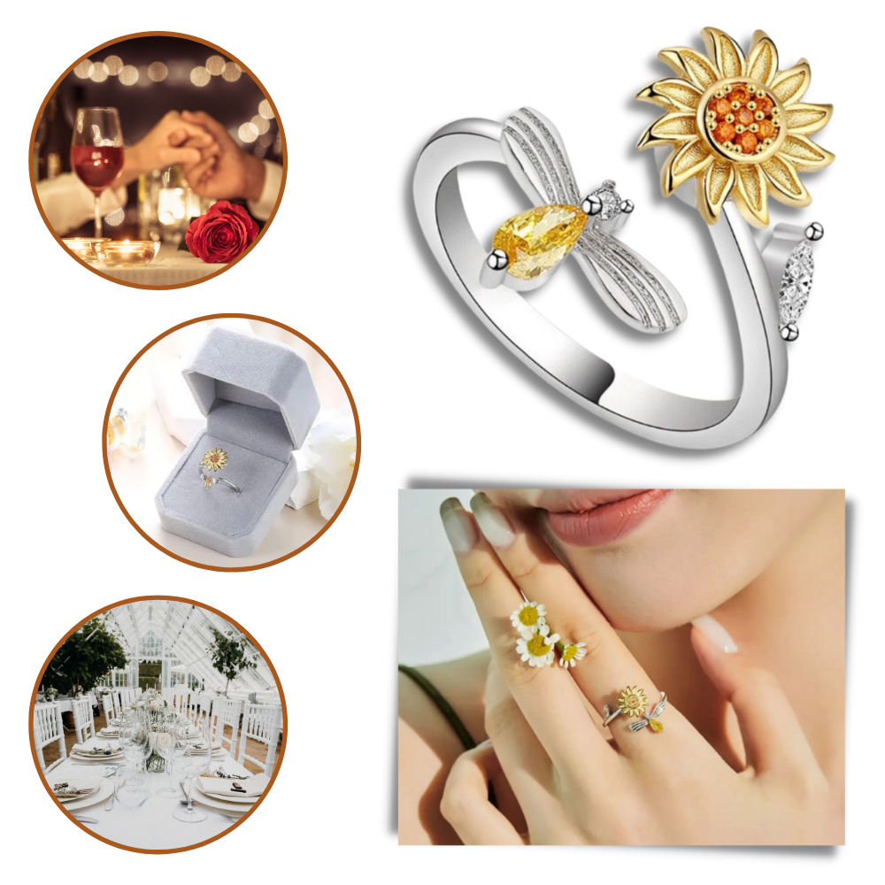 Fidget-ring solros - Ozerty