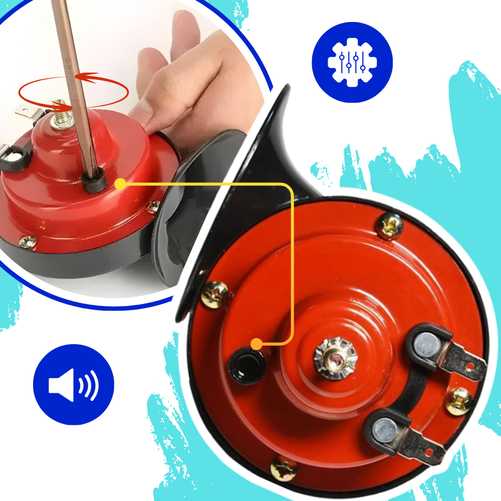 Superhögljutt lastbilshorn - Ozerty