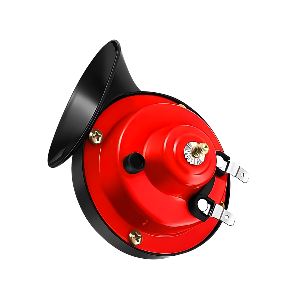Superhögljutt lastbilshorn -Röd - Ozerty