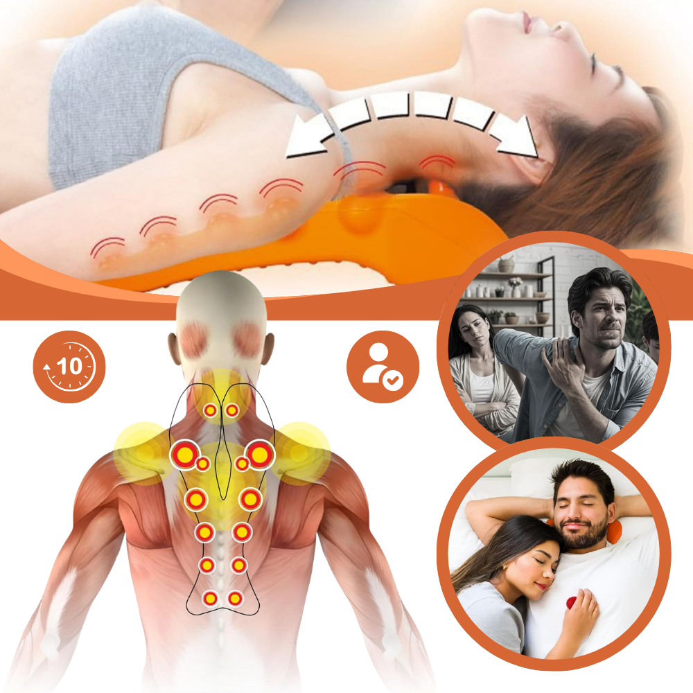 Riktad massageapparat för muskelavlastning - Ozerty