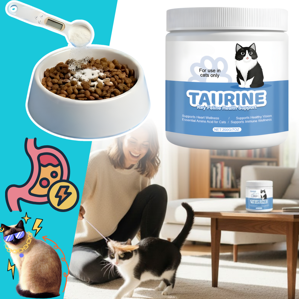 Taurintillskott för katt - Ozerty