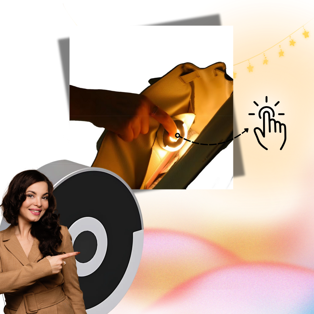 Touch-aktiverad väskbelysning - Ozerty