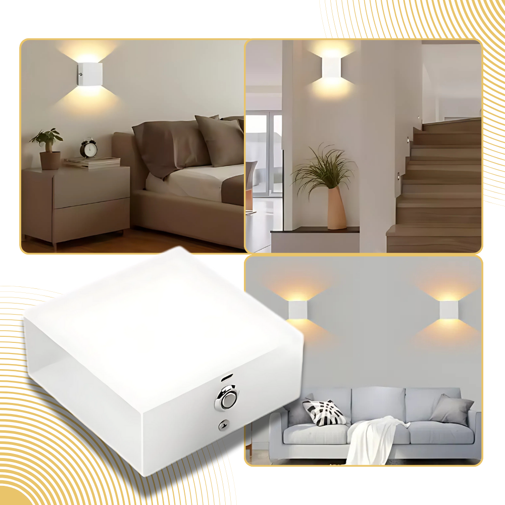 Vägglampa med touchdimning - Ozerty