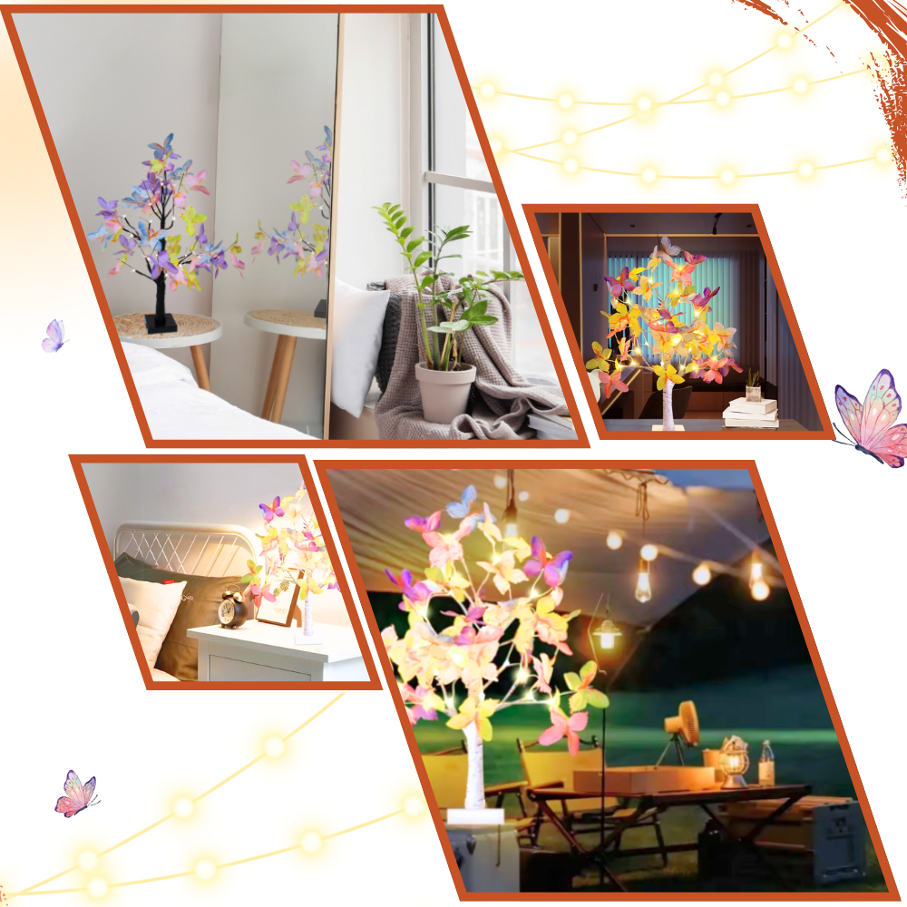 Träd med Ljusslinga  - Ozerty