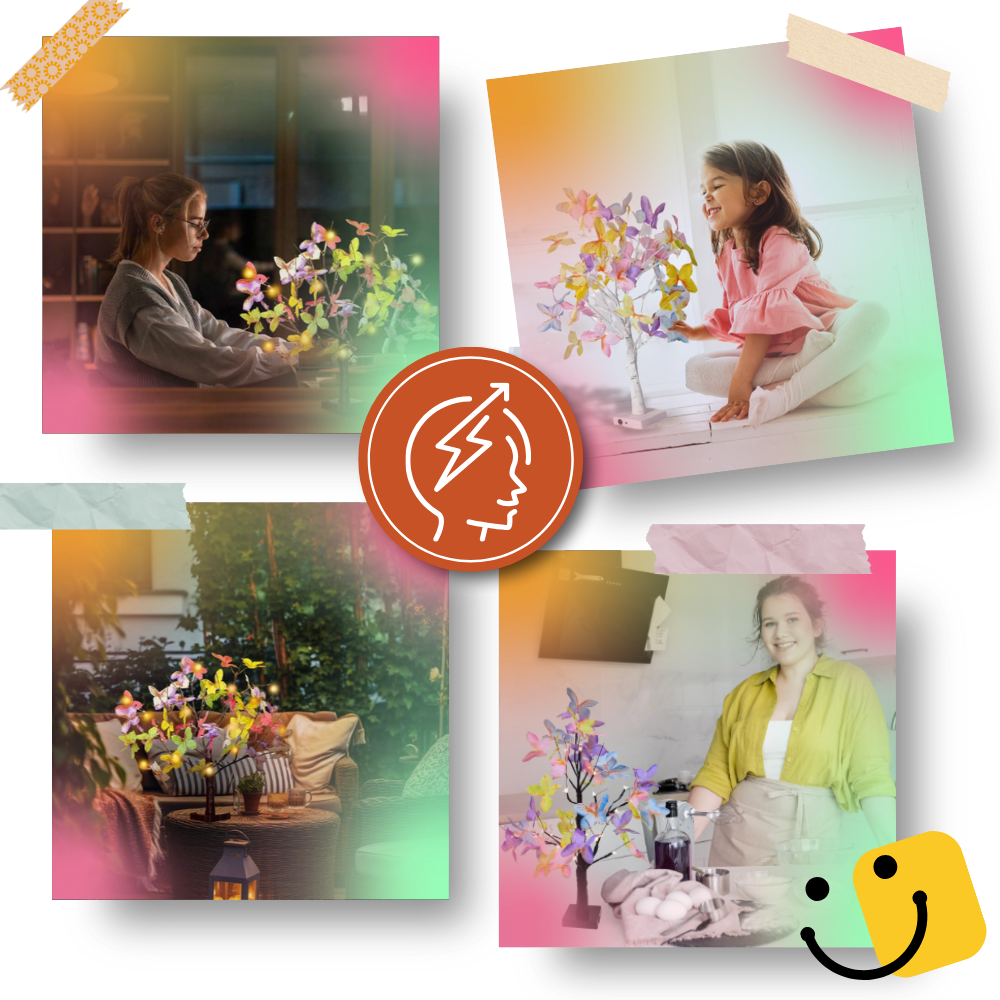 Träd med Ljusslinga  - Ozerty