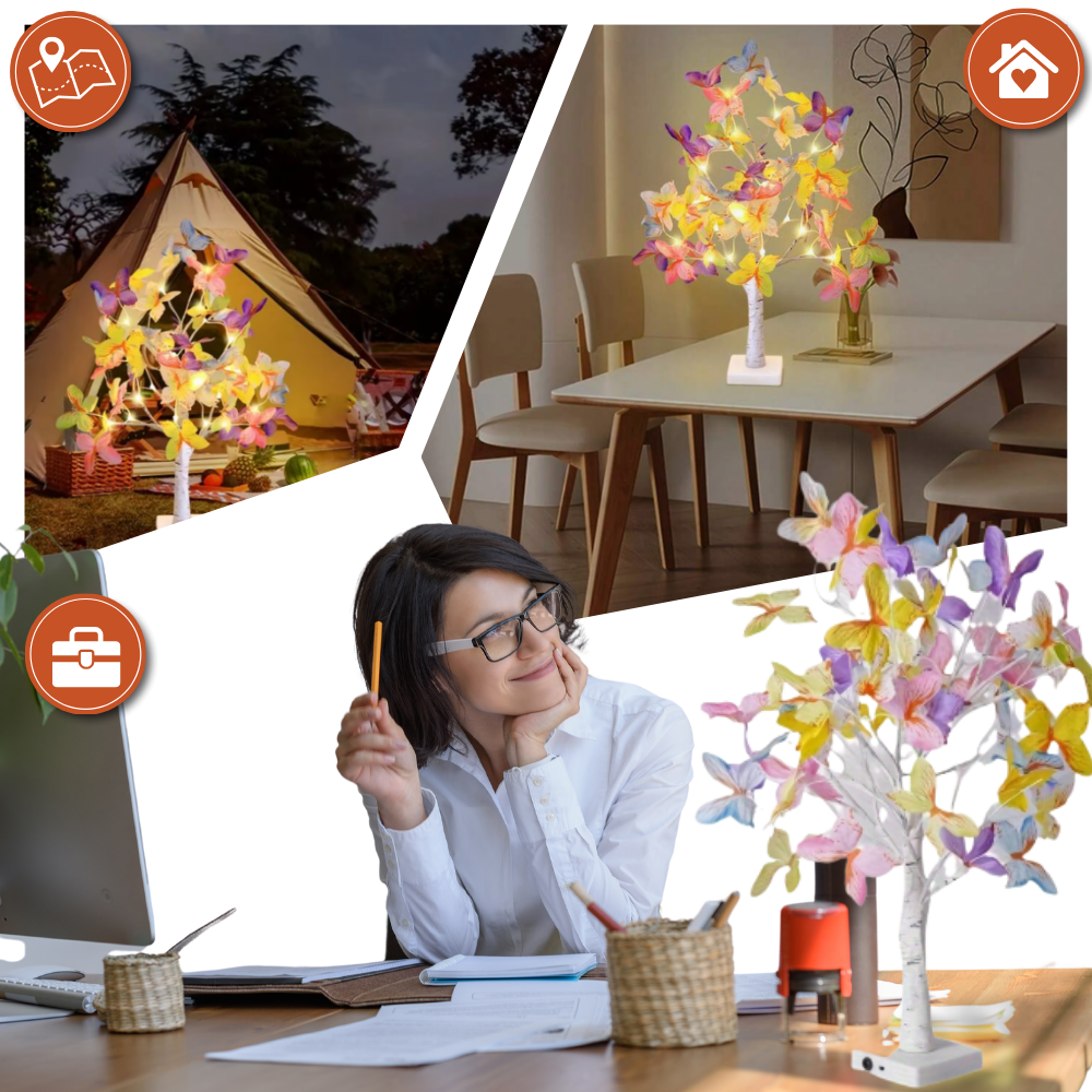 Träd med Ljusslinga  - Ozerty